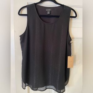 Halogen dressy, sleeveless top/tank.